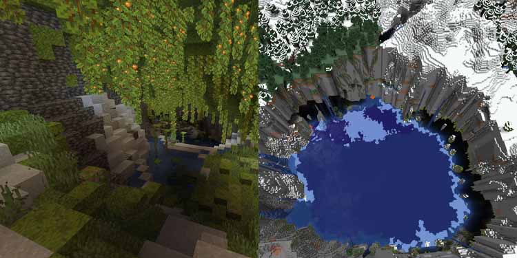 sinkhole biome