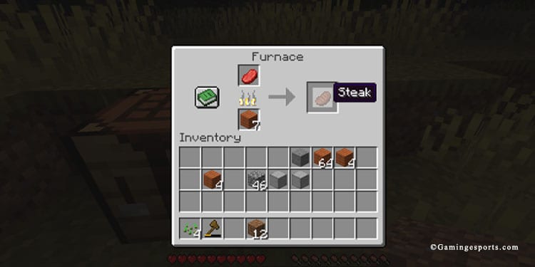 eat on minecraft survival