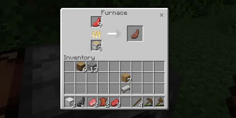 food on minecraft