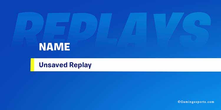 replays fortnite 