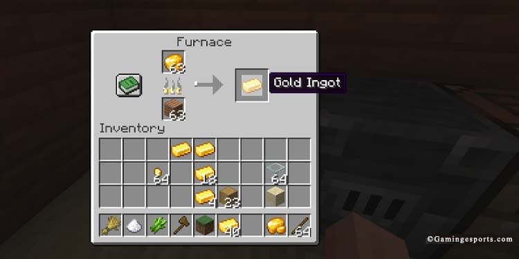 gold-ingot-on-furnace