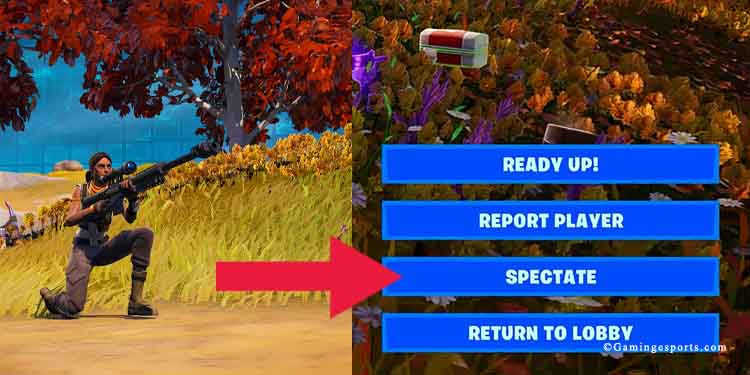 how to spectate fortnite