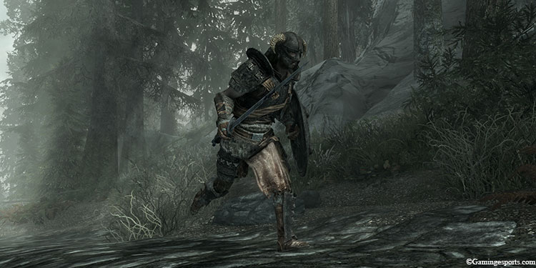 how to sprint in skyrim