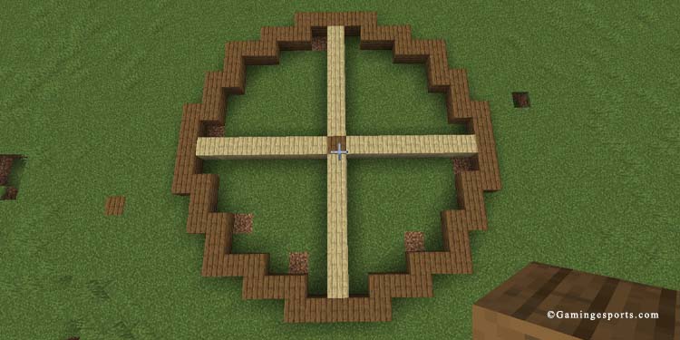 minecraft tool circle 17 diameter