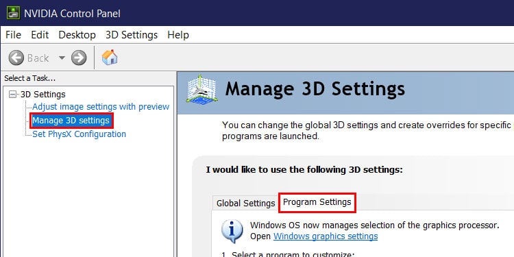 program-settings