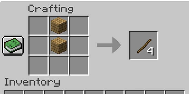 sticks minecraft