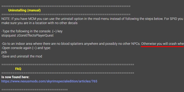 unistallation-instruction
