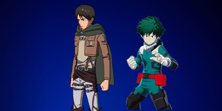 My Hero Academia Skins Fortnite