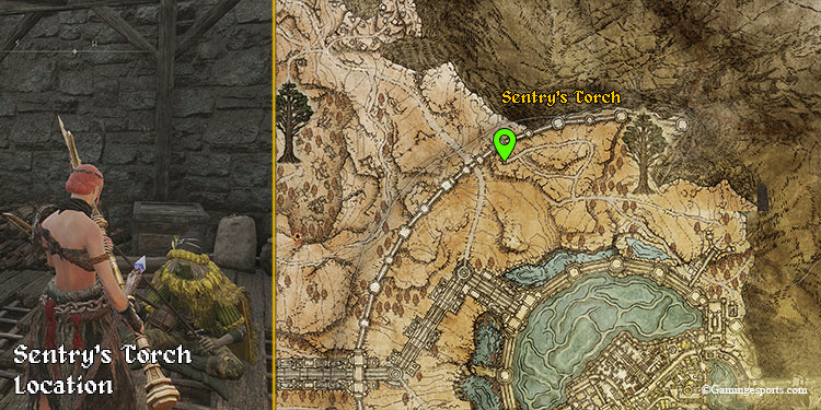 Sentry's-Torch-Location