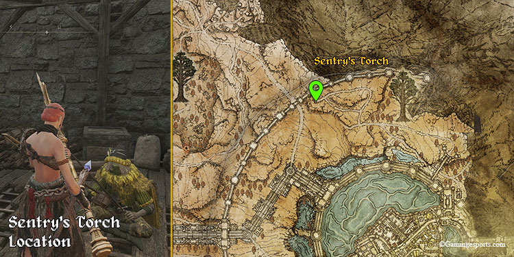 Sentry's-Torch-Location