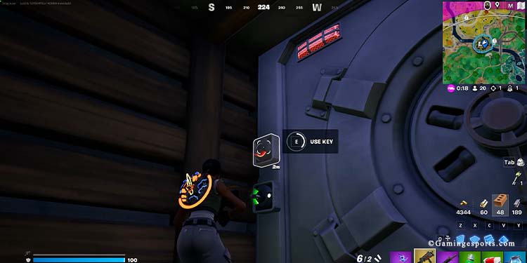 loot island vault door keys