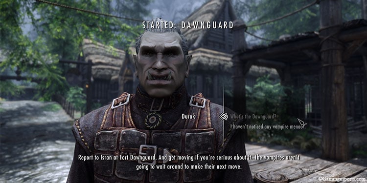 Dawnguard-start-quest