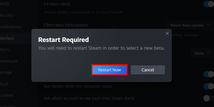 restart-now
