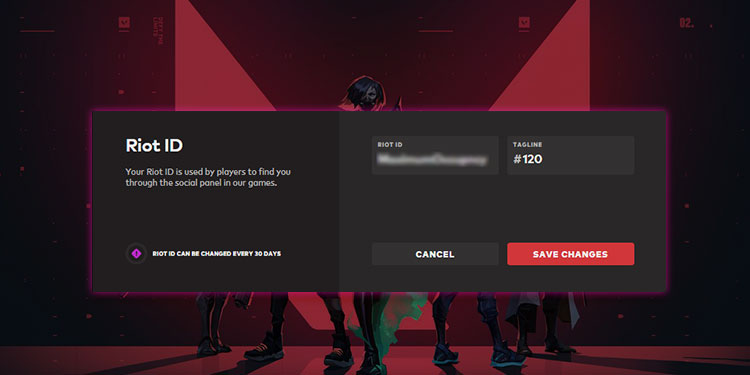 How To Change Valorant Tag